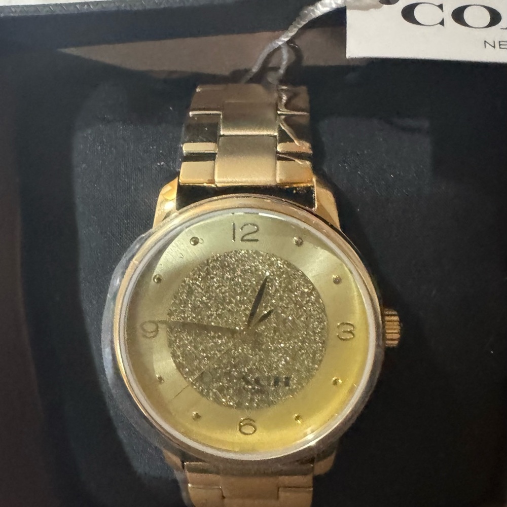 COACH Gold Women's Watch NWT